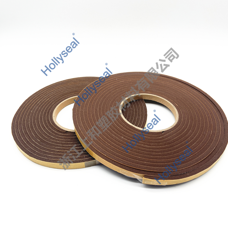 Hollyseal?棕色PVC聚氯乙烯泡棉膠帶 厚度1mm~25mm，密度110kg/m3~500kg/ m3