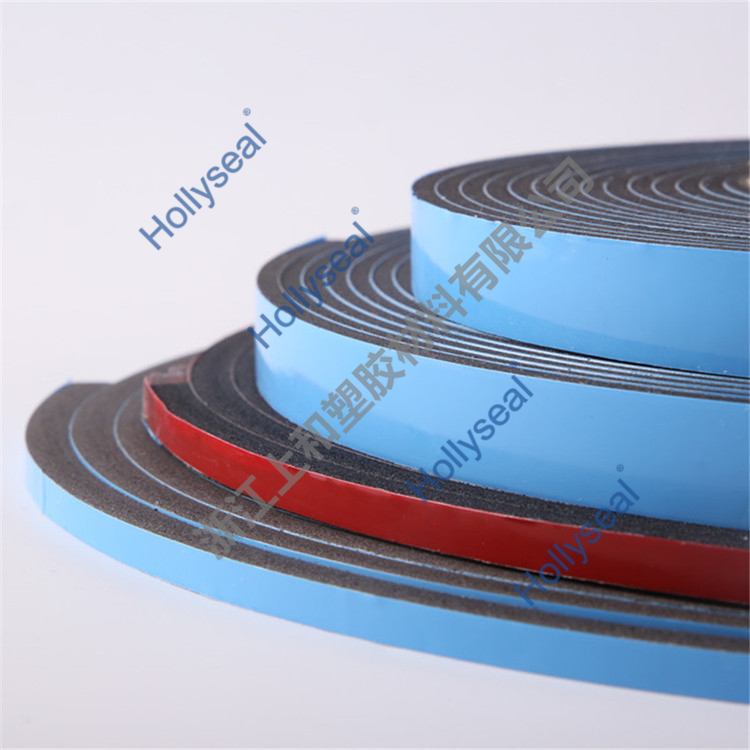 Hollyseal?雙面帶膠PVC泡棉膠帶 厚度1mm~25mm，密度110kg/m3~500kg/ m3