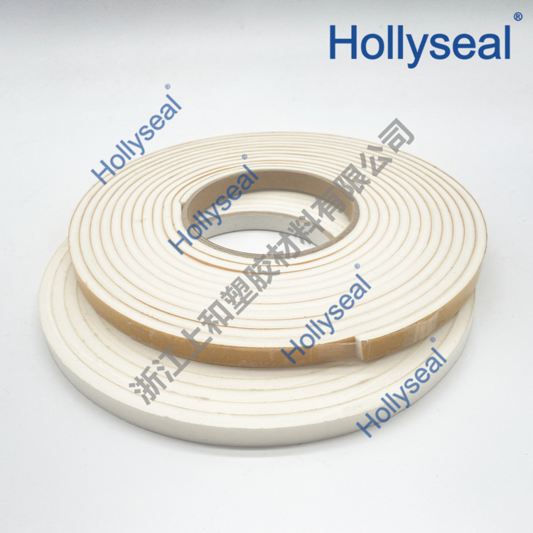 Hollyseal?低密度自粘PVC發(fā)泡膠帶  厚度1mm~25mm，密度110kg/m3~500kg/ m3