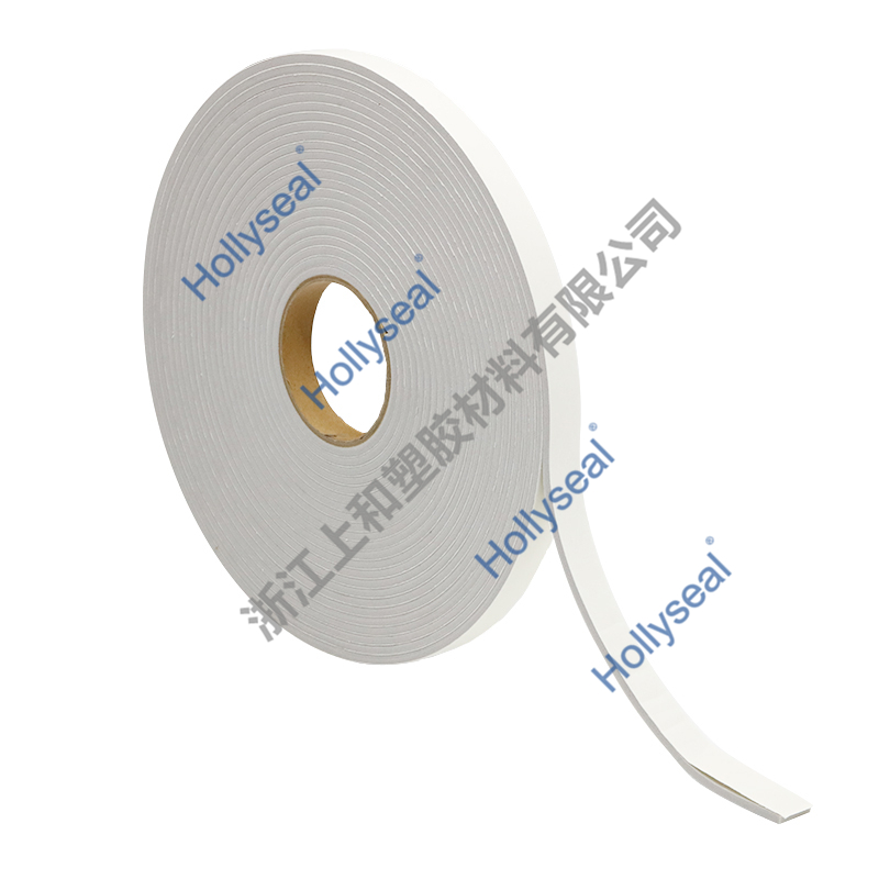 Hollyseal?閉孔水箱密封用PVC泡棉膠帶 厚度1mm~25mm，密度110kg/m3~500kg/ m3
