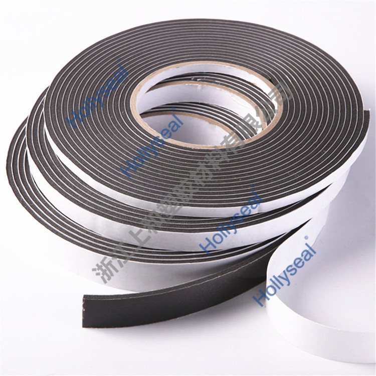Hollyseal?閉孔PVC密封泡棉膠帶 厚度1mm~25mm，密度110kg/m3~500kg/ m3