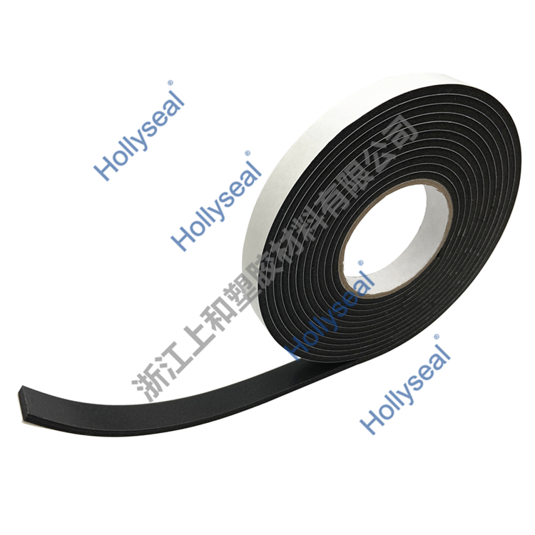 Hollyseal?PVC單面自粘泡棉膠帶 厚度1mm~25mm，密度110kg/m3~500kg/ m3