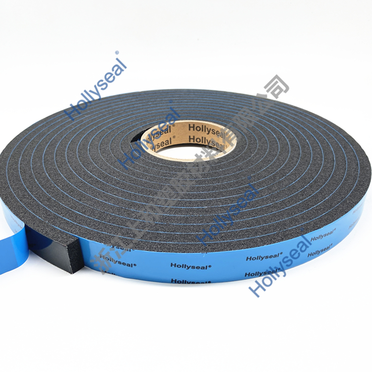 Hollyseal?雙面PVC玻璃幕墻泡棉膠帶 厚度1mm~25mm，密度110kg/m3~500kg/ m3